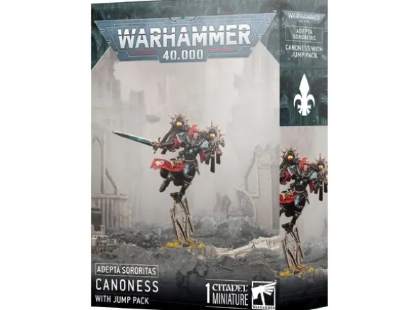 Adepta Sororitas Canoness with Jump Pack