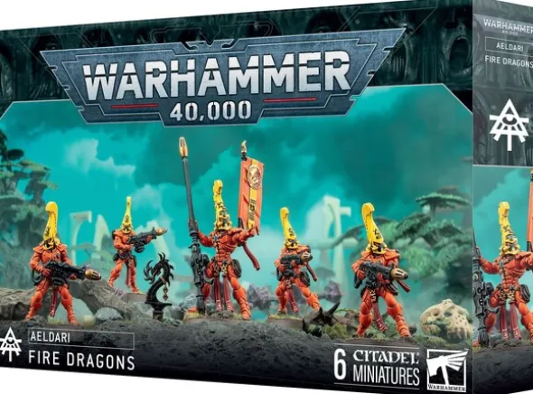 Aeldari Fire Dragons