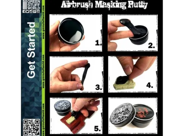 Airbrush Masking Putty - 60g