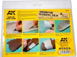AK Airbrush Maskeringsfilm - 2 stk