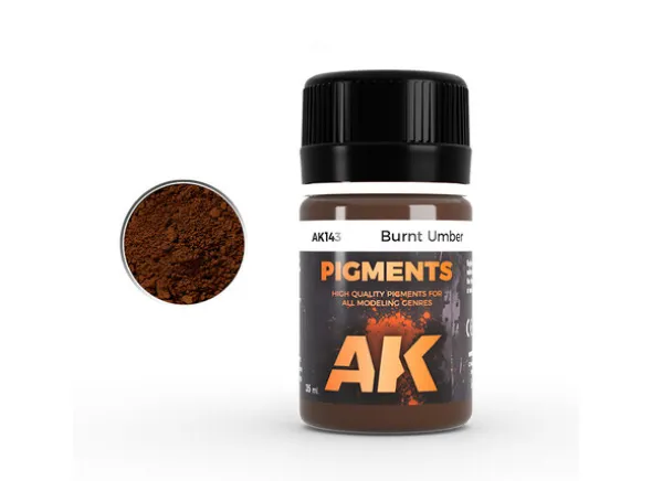 AK Pigments Burnt Umber