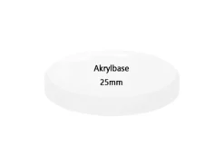Akrylbaser Rund 25mm (20 stk)