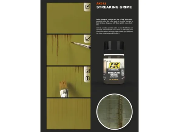 AK Streaking Grime Enamel Paint 35ml