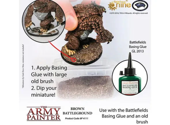 Army Painter Basing Brown Battleground