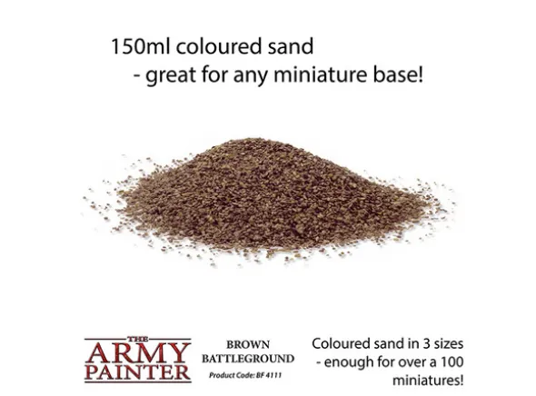 Army Painter Basing Brown Battleground