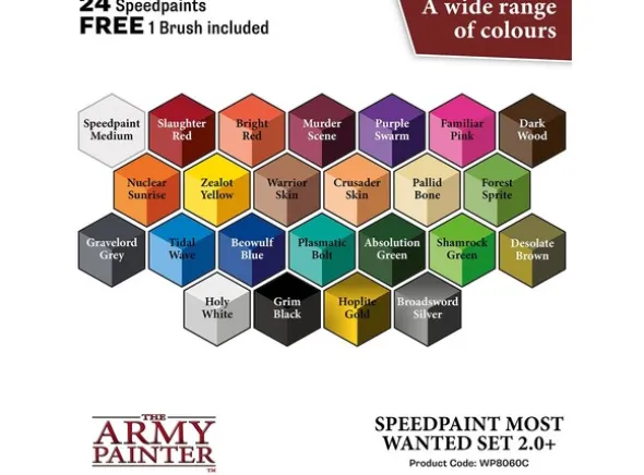 Army Painter Speedpaint Most Wanted 2.0