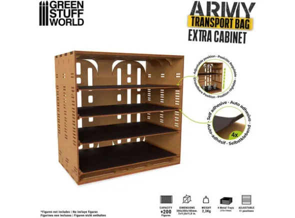 Army Transport Bag - Ekstra kabinett M