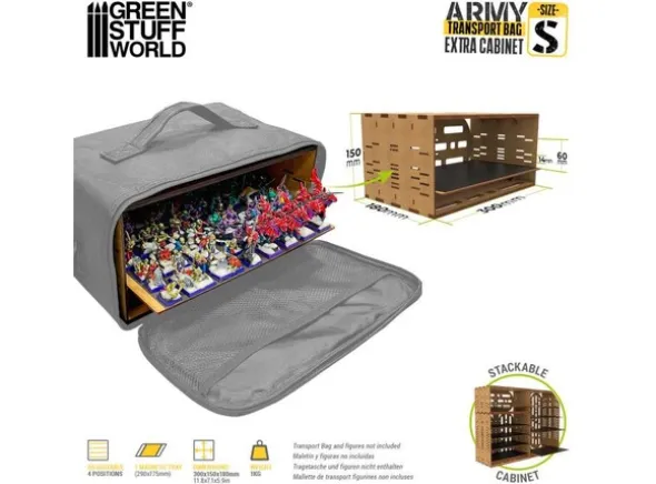 Army Transport Bag - Ekstra kabinett - S