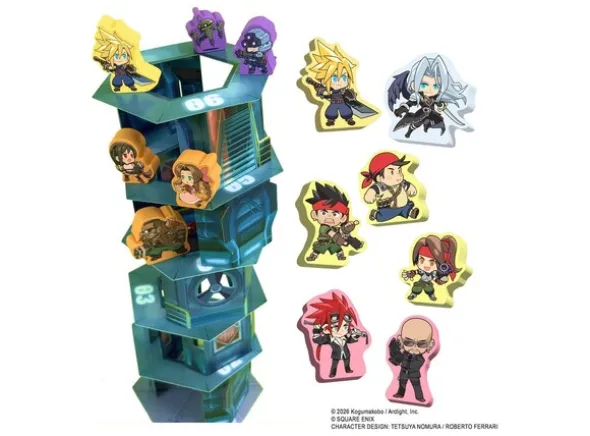 Ascend the Shinra Tower Brettspill