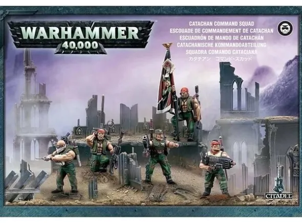 Astra Militarum Catachan Command Squad