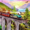 Autumn Viaduct 1500 biter Puslespill