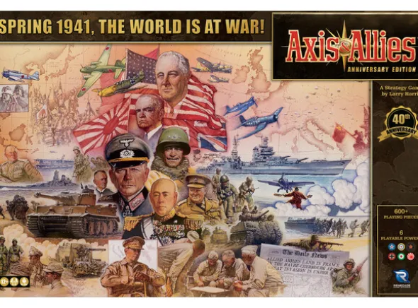 Axis & Allies Anniversary Ed Brettspill