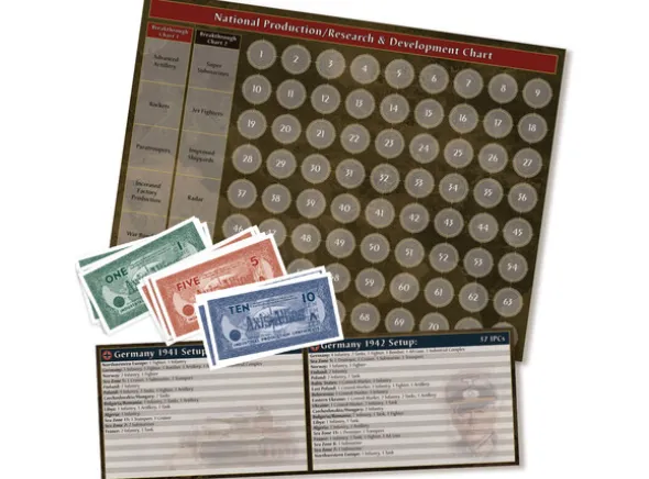Axis & Allies Anniversary Ed Brettspill