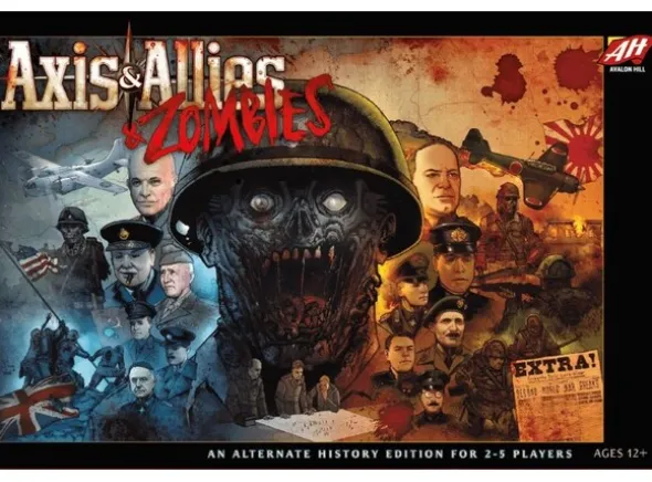 Axis & Allies & Zombies Brettspill