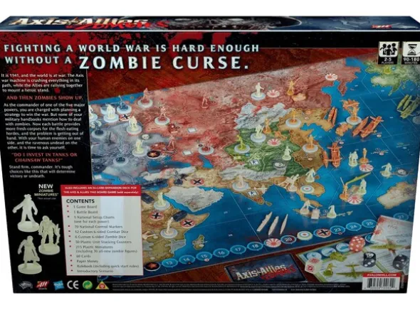 Axis & Allies & Zombies Brettspill