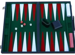 Backgammon Komplett 45 cm Vinyl
