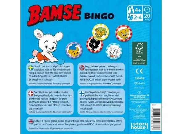 Bamse Bingo Brettspill