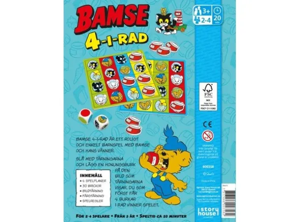 Bamse 4 i rad - SVENSK