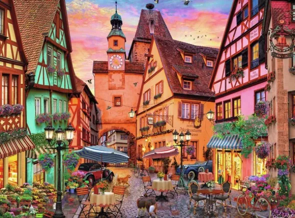 Bavarian Romance 500 biter Puslespill