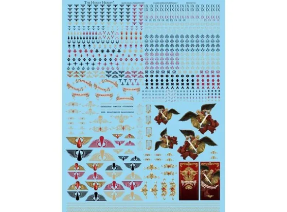 Blood Angels Transfer Sheet