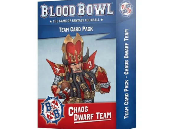 Blood Bowl Chaos Dwarf Card Pack