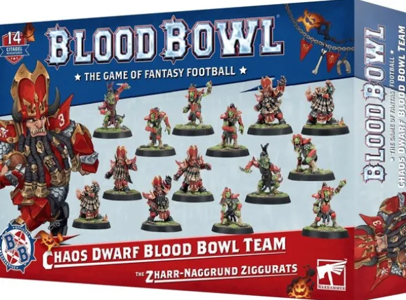 Blood Bowl Chaos Dwarf Team