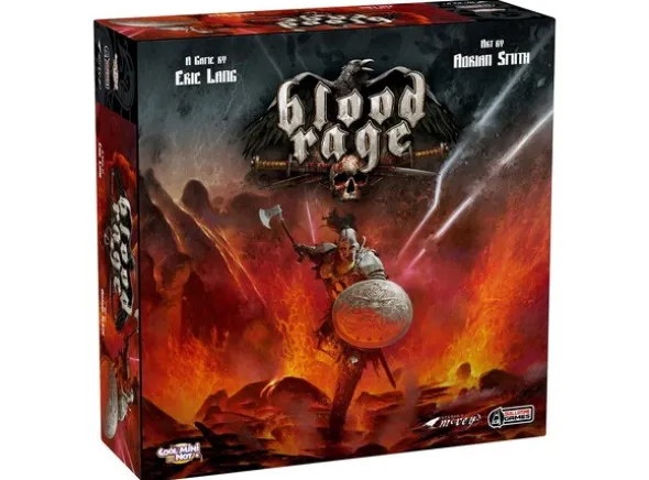 Blood Rage 2nd Edition Brettspill