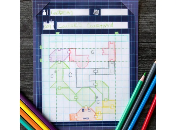 Blueprints of Mad King Ludwig Brettspill