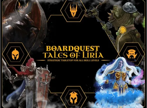 Boardquest Tales of Liria Brettspill