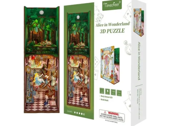 Book Nook Alice in Wonderland