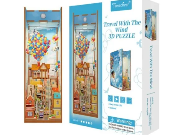 Book Nook Travel with the Wind