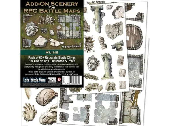 Book of Battlemats ADD-ON Ruins