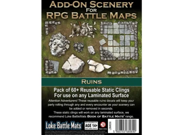 Book of Battlemats ADD-ON Ruins