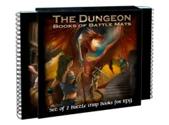 Book Of Battlemats DUNGEON - 80 sider