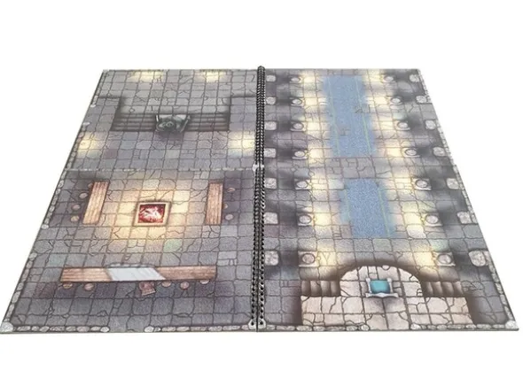 Book Of Battlemats DUNGEON - 80 sider