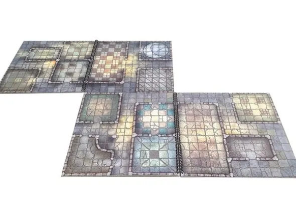 Book Of Battlemats DUNGEON - 80 sider
