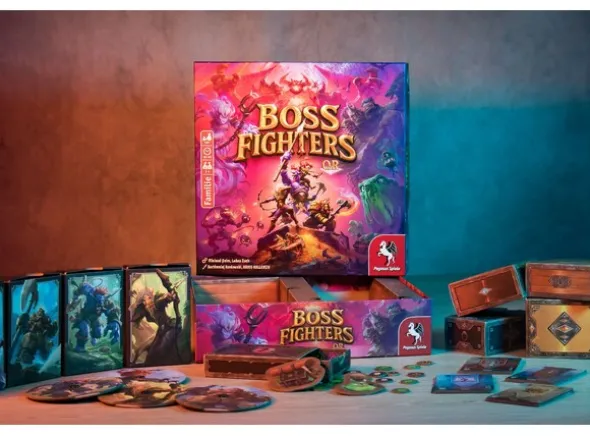 Boss Fighters QR Brettspill