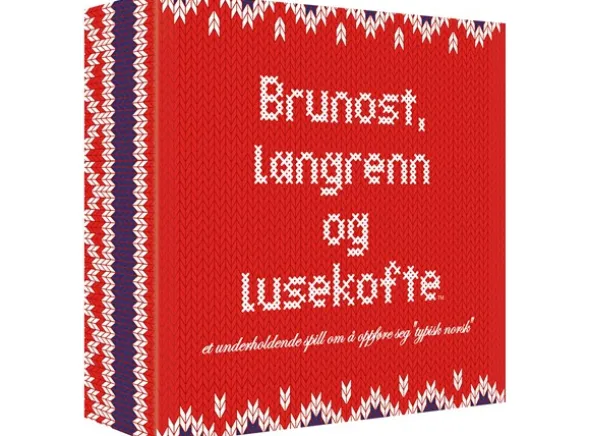 Brunost langrenn og lusekofte Kortspill