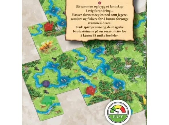 Carcassonne Hunters Gatherers Brettspill