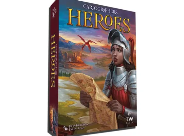 Cartographers Heroes Brettspill