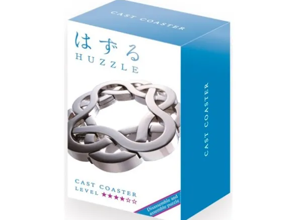 Cast Puzzle 4/6 Coaster metall