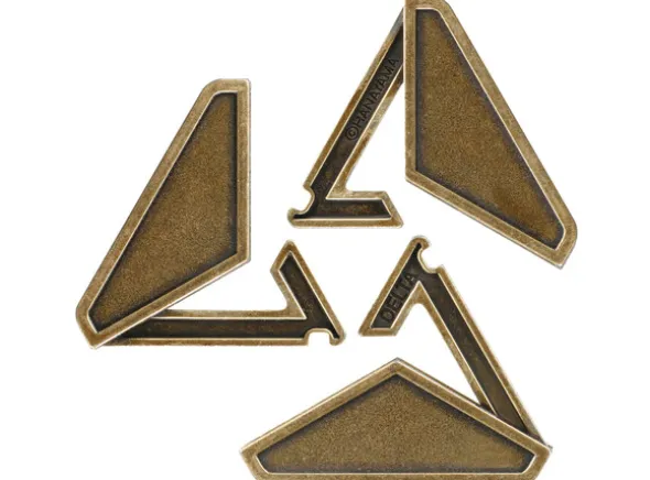 Cast Puzzle 3/6 Delta Hjernetrim metall