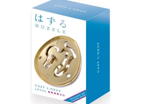 Cast Puzzle 4/6 LOeuf Hjernetrim metall