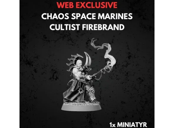 Chaos Space Marines Cultist Firebrand
