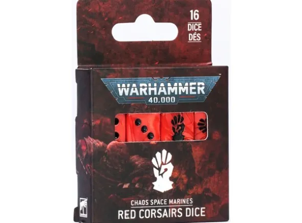 Chaos Space Marines Red Corsairs Dice