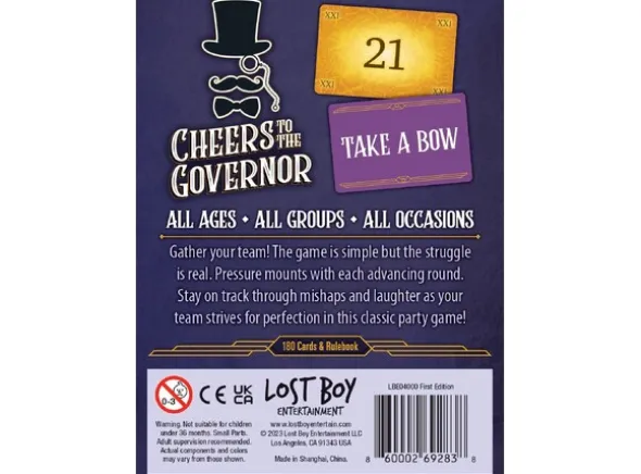 Cheers To The Governor Partyspill