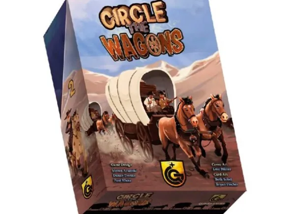 Circle the Wagons Brettspill