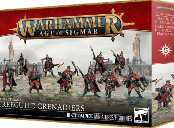 Cities of Sigmar Freeguild Grenadiers