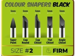 Colour Shapers #2 Firm - 5 stk