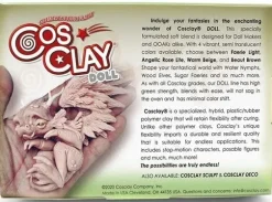 Cosclay Doll Sculpting Clay Warm Beige